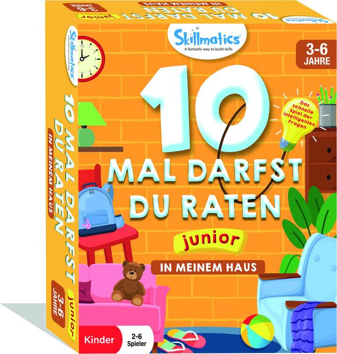 Produktbild Skillmatics 10 Mal raten Junior Zuhause, d (Deutsch)