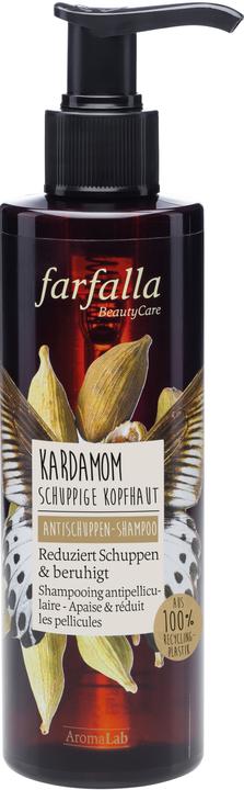 Produktbild Farfalla KARDAMOM Anti-Schuppen Shampoo | Schuppende Haare und trockene Kopfhaut (200 ml, Flüssiges Shampoo)