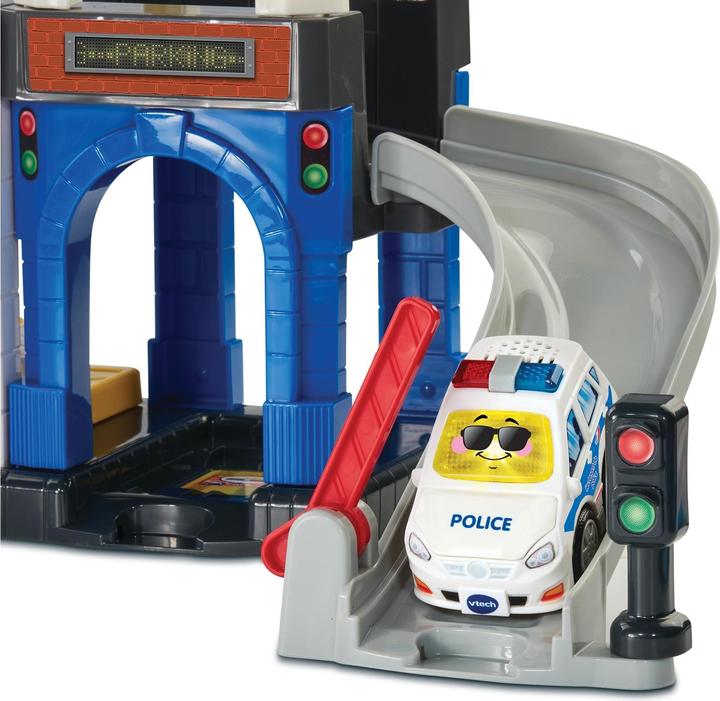 Image du produit VTech Tut Tut Bolides Série Pro - Super poste de police interactif (+ Chris, lieutenant de police)