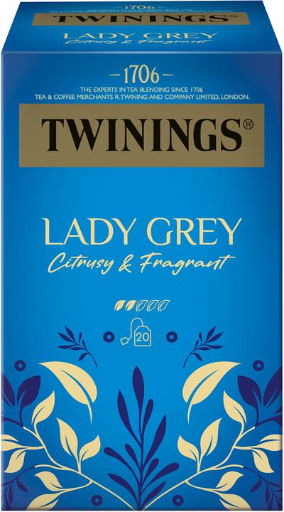Immagine prodotto Twinings Bustine di tè Lady Grey 20 pezzi, tipo di tè/infusione: limone (85 g)