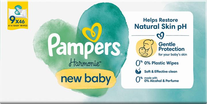 Image du produit Pampers Harmonie Nouveau Bébé (414 pièce(s))