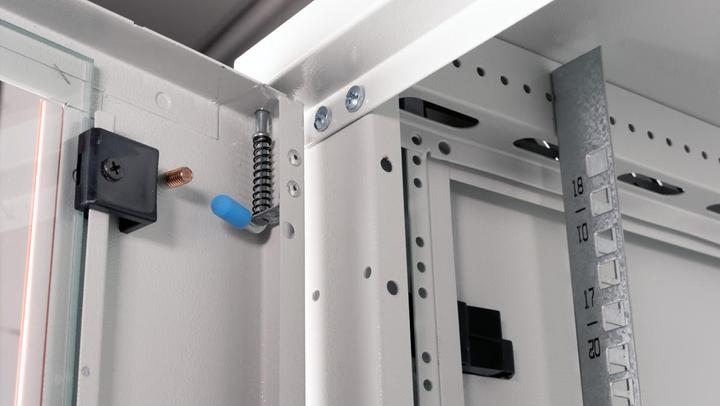 Actual product image Roline 19-Zoll Wandgehäuse Basic Plus 18HE (10.86 RU, 19 inch rack)
