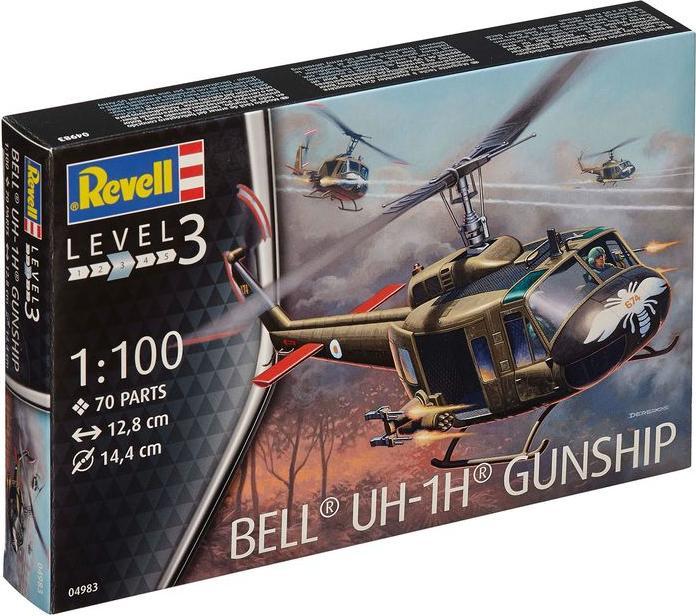 Actual product image Revell Bell UH-1H Gunship