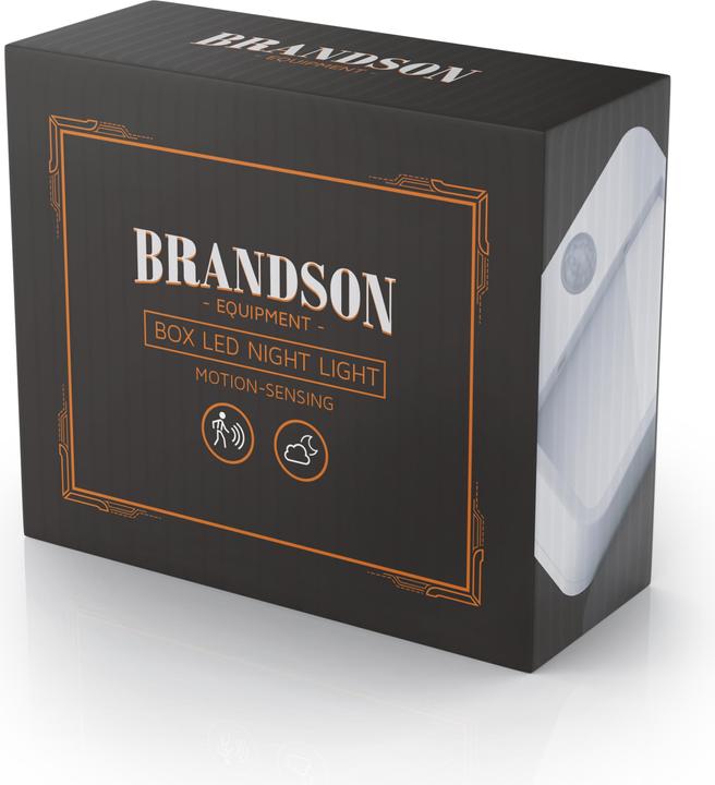 Image du produit Brandson Veilleuse, 3x LED veilleuses, lampe de nuit, détecteur de mouvement, capteur de luminosité, lampe