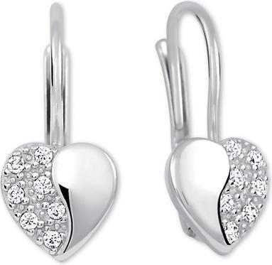 Produktbild Brilio Heart earrings with crystals 239 001 00880 07