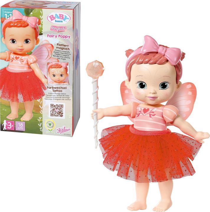 Actual product image Zapf Creation BABY born Storybook Fairy Poppy, 18cm