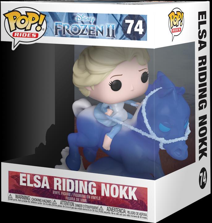 Actual product image Funko POP! - Frozen - The Ice Queen 2: Elsa Riding Nokk