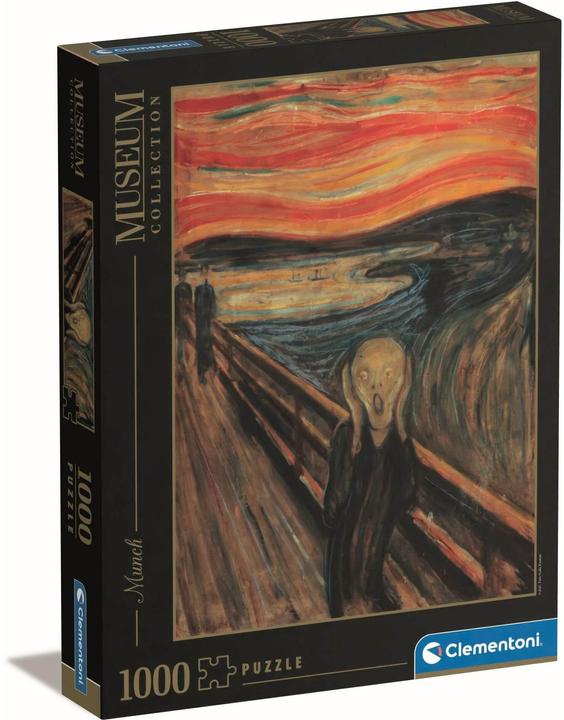 Actual product image Clementoni Edvard Munch, The Scream (1000 pieces)