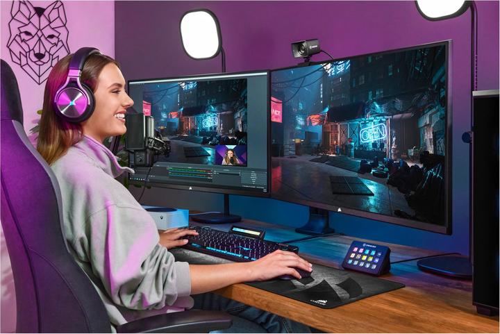 Actual product image Corsair Xeneon 32UHD144-A (3840 x 2160 Pixels, 32")