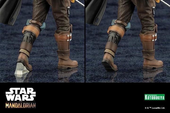 Produktbild Kotobukiya Star Wars The Mandalorian statuette PVC ARTFX 1/10 Mandalorian & Grogu with Beskar Staff 18 cm