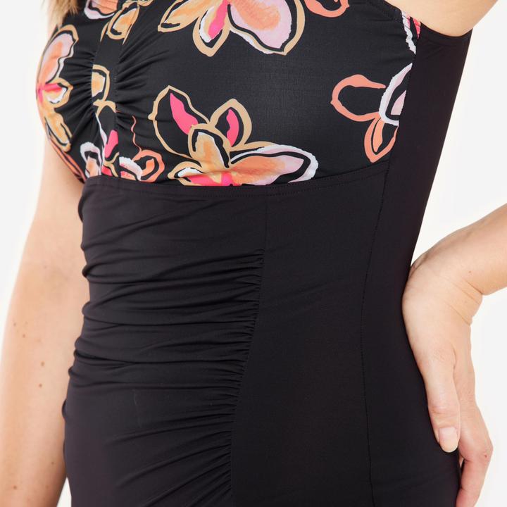 Image du produit Nabaiji Maillot de bain 1 pièce natation Femme - Mary dufy noir (56)