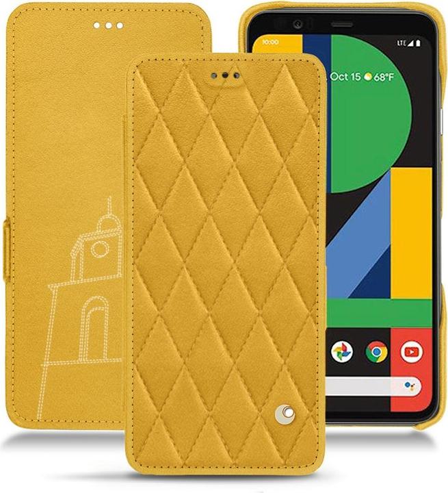 Actual product image Noreve Leather case horizontal (Google Pixel 4)