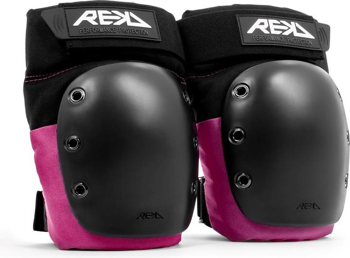 Image du produit Rekd Knee Pad Ramp Noir/Rose 2023 (30, 31, 33, 35, 36 C, 32 C, 34 C, Genouillère)