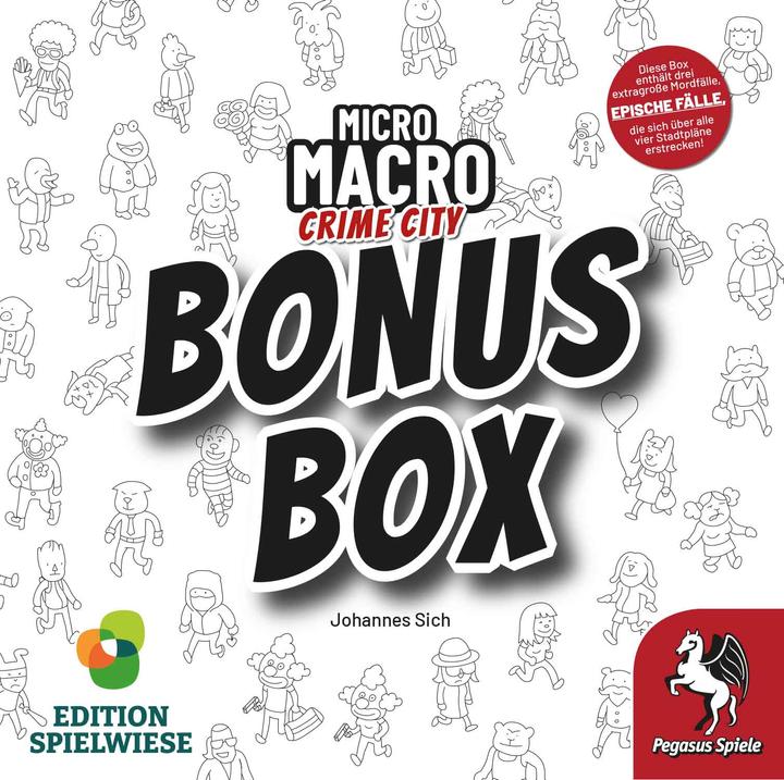 Actual product image Pegasus MicroMacro: Crime City - Bonus Box (German)