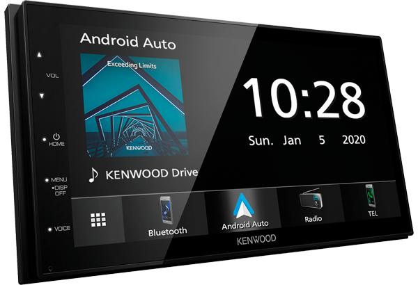 Actual product image Kenwood WVGA Digital Media Moniceiver with FM RDS Tuner (Android car, Apple Carplay)