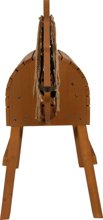 Actual product image small foot Wooden horse