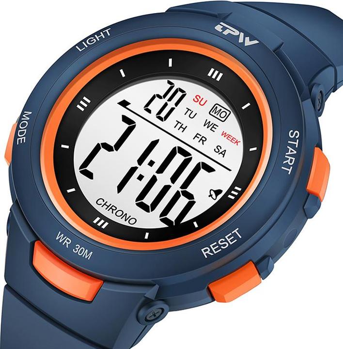 Produktbild VR Shinecon Kinderuhr Digitalanzeige, Modell Exia Marineblau (Digitaluhr)