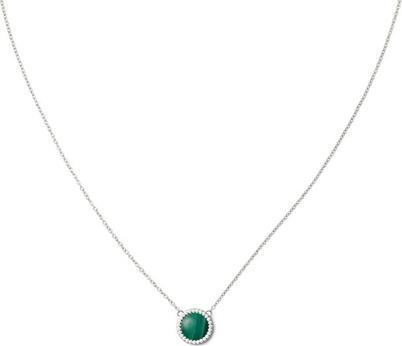 Produktbild Daniel Wellington Charming Necklace With Green Malachite And Crystals Audrey Dw00401455