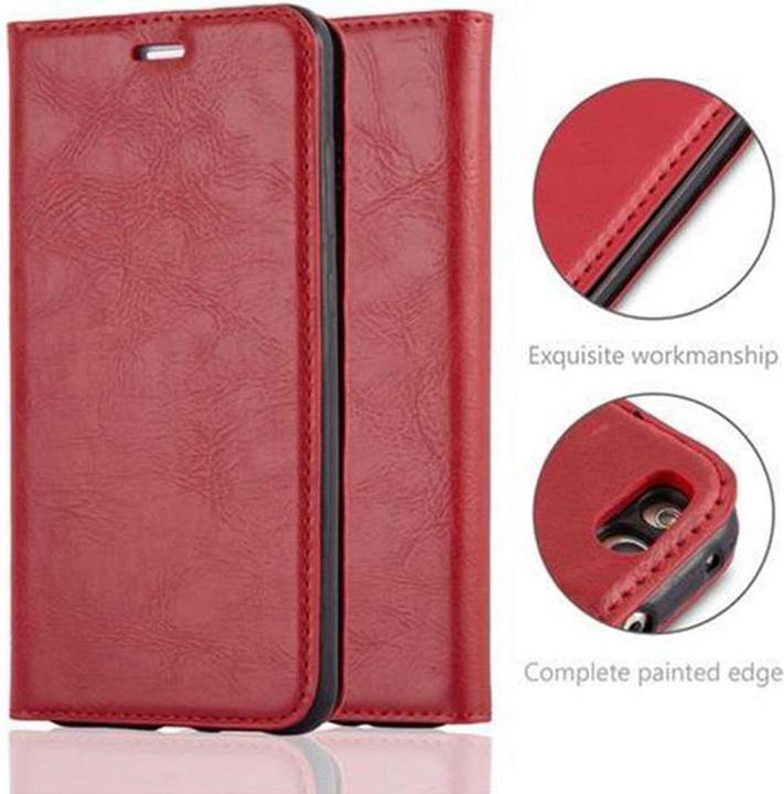Actual product image Cadorabo Case Book Invisible Magnet (Huawei P10 Lite)
