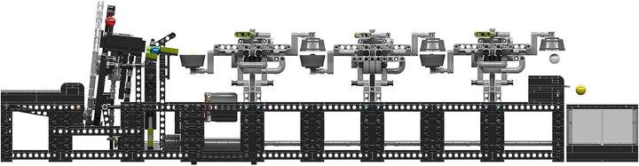 Image du produit Mould King Buckets Big Wheel (circuit de billes)