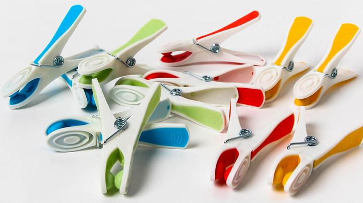 Actual product image FTM Clothespins 24 pieces, Multicolor