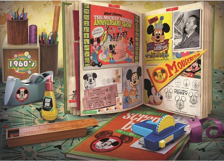 Actual product image Ravensburger 1960 Mickey Anniversary (1000 pieces)