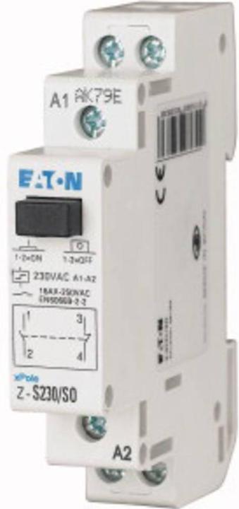 Actual product image Eaton Impulse switch top-hat rail Z-S240/SS 2 NO contacts 16A 1pc.