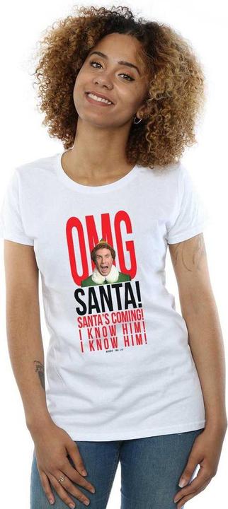 Produktbild Elf OMG Santa I Know Him TShirt (XXL)