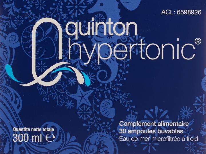 Image du produit Quinton Hypertonique (30 pièce(s), Ampoules, 530 g)