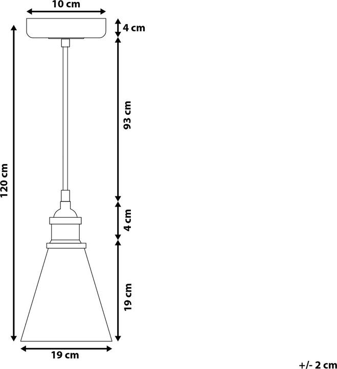Actual product image Beliani Bergantes (E27)