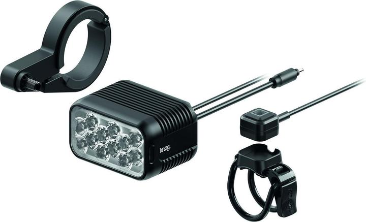 knog. Blinder E Commuter 1800 luce anteriore, LED bianco, nero (1800 lumen) (1800 lm)