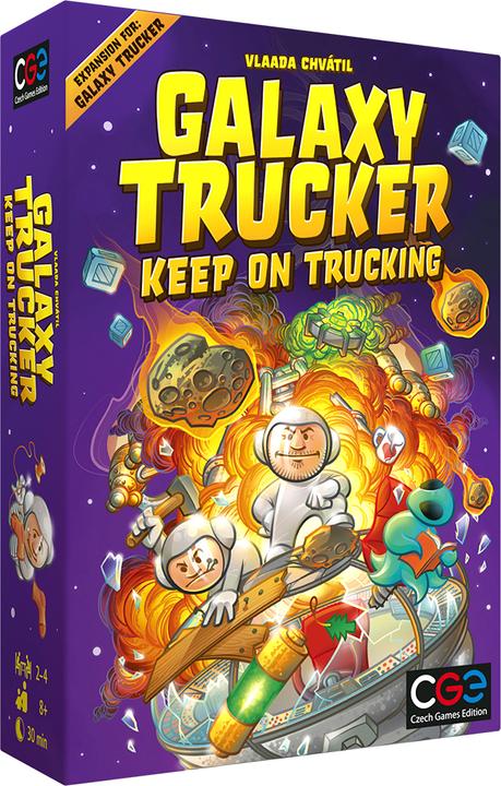 Produktbild Czech games edition CZ118 - Galaxy Trucker 2nd Edition: Immer weiter!, Brettspiel, für 2-4 Spieler (DE-Erweiterung) (Deutsch)