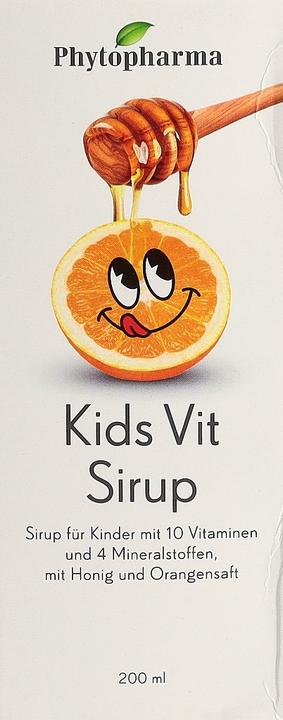 Immagine prodotto Phytopharma Kids Vit Sirup (1 Pezzo/i, Melassa, 375 g)