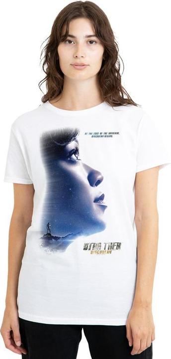 Actual product image Universal Textiles Unisex Adult Discovery Begins T-Shirt (M)