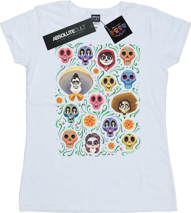 Immagine prodotto Disney Coco Heads Pattern Maglietta Donna (XL)