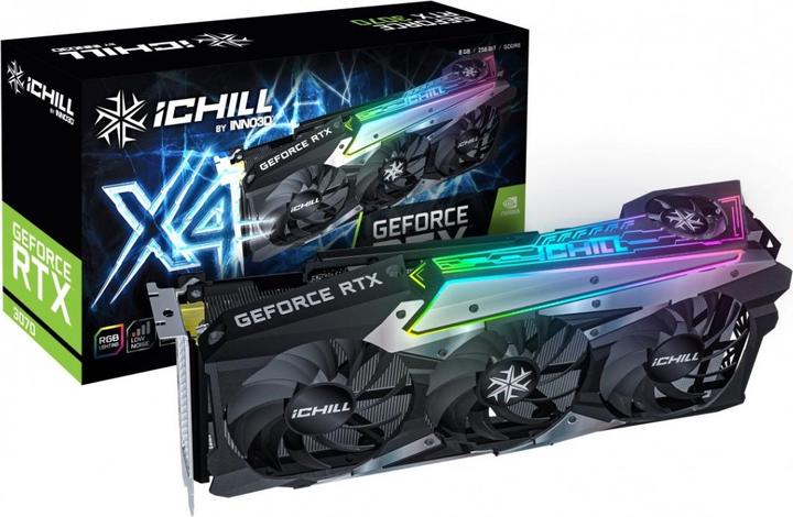 Inno3D GeForce RTX 3070 iChill X4 LHR, 8192 MB GDDR6 (8.19 GB)