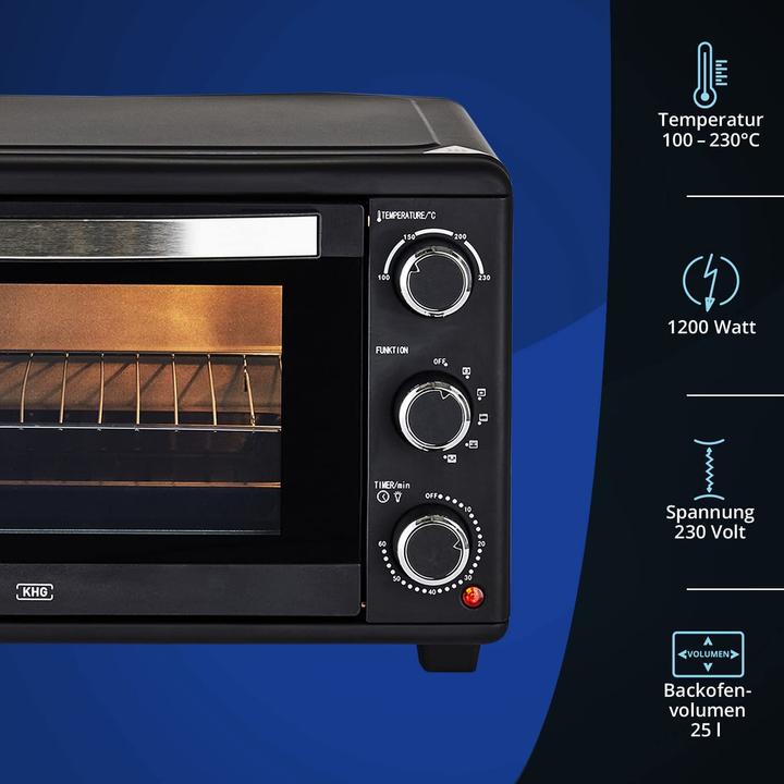 Actual product image KHG Mini oven MBO-25S