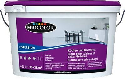 Produktbild Miocolor Küchen- und Bad Dispersion (Weiss, 2.50 l)