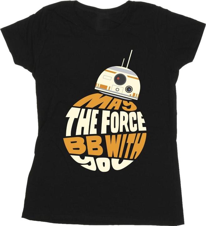 Immagine prodotto Star Wars May The Force BB8 Maglietta Donna (XXL)