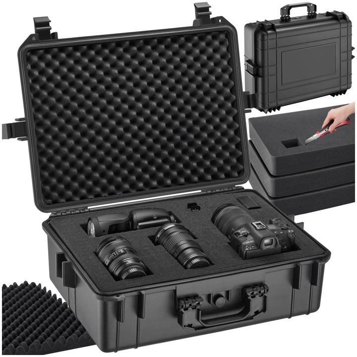 tectake Valise de protection matériel photo (Mallette photo, 35 l)