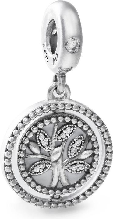 Pandora Fascino dell'albero della vita che gira (Argento 925)