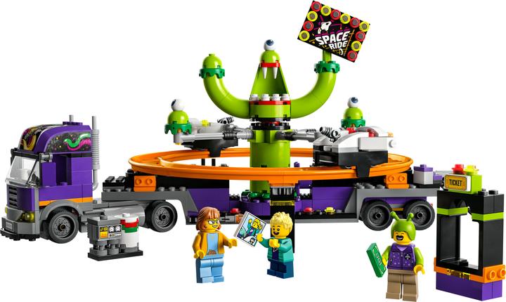 Image du produit LEGO Camion avec carrousel spatial (60313, LEGO City)