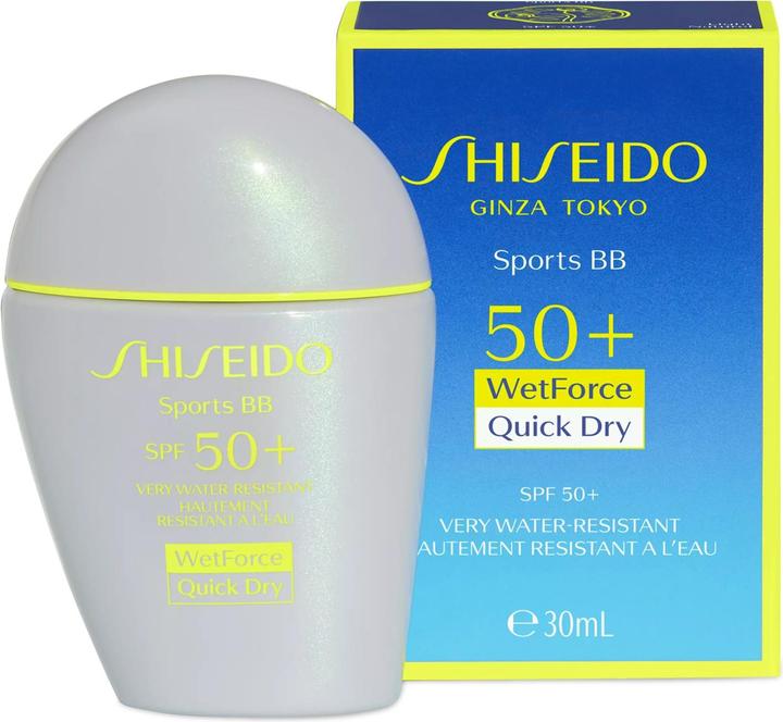 Actual product image Shiseido Sports BB Fluid SPF50+ (Medium Fluid)