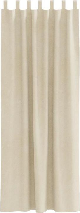 Immagine prodotto VidaXL Tende oscuranti con passanti 2 pezzi in velluto crema (140 x 260 cm)
