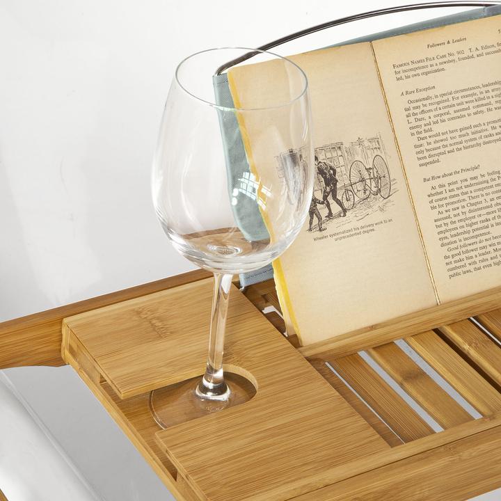 Produktbild SoBuy Badewannenablage ausziehbar