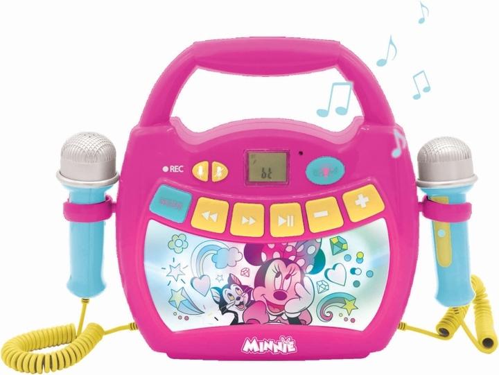 Actual product image Lexibook Minnie Mouse Bluetooth Speaker with Light Effects and Microphone, Battery Rechargeable
