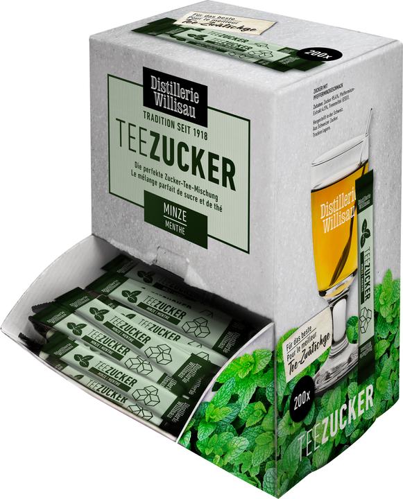 Distillerie Willisau TEAUTÉS BROCHES DE SUCRE AVEC MENTHE parfaitement mélangées BOX (1150 g)