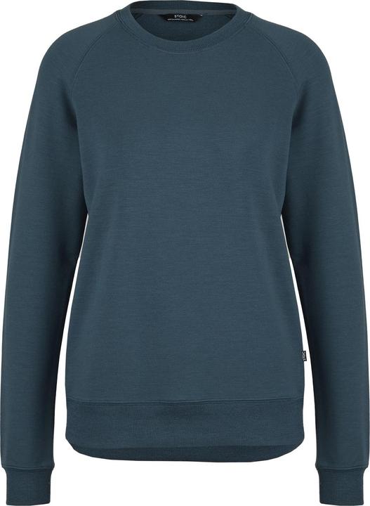 Stoic Women's MerinoTerry285 AlavaaraSt. Crew Pullover