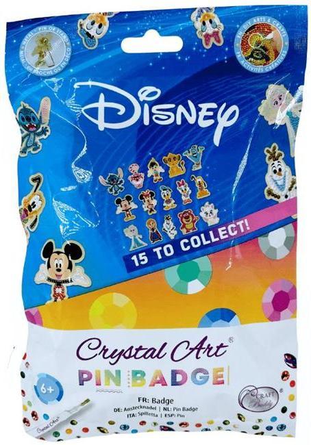 Actual product image Craft Buddy Crystal Art Pin Badge Blind Bag einzeln