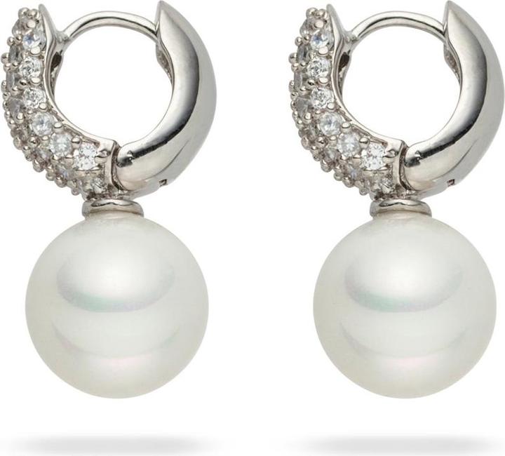 Image du produit Lulu & Jane Femme laiton zirconium perle de culture argent - 29209 (Laiton)